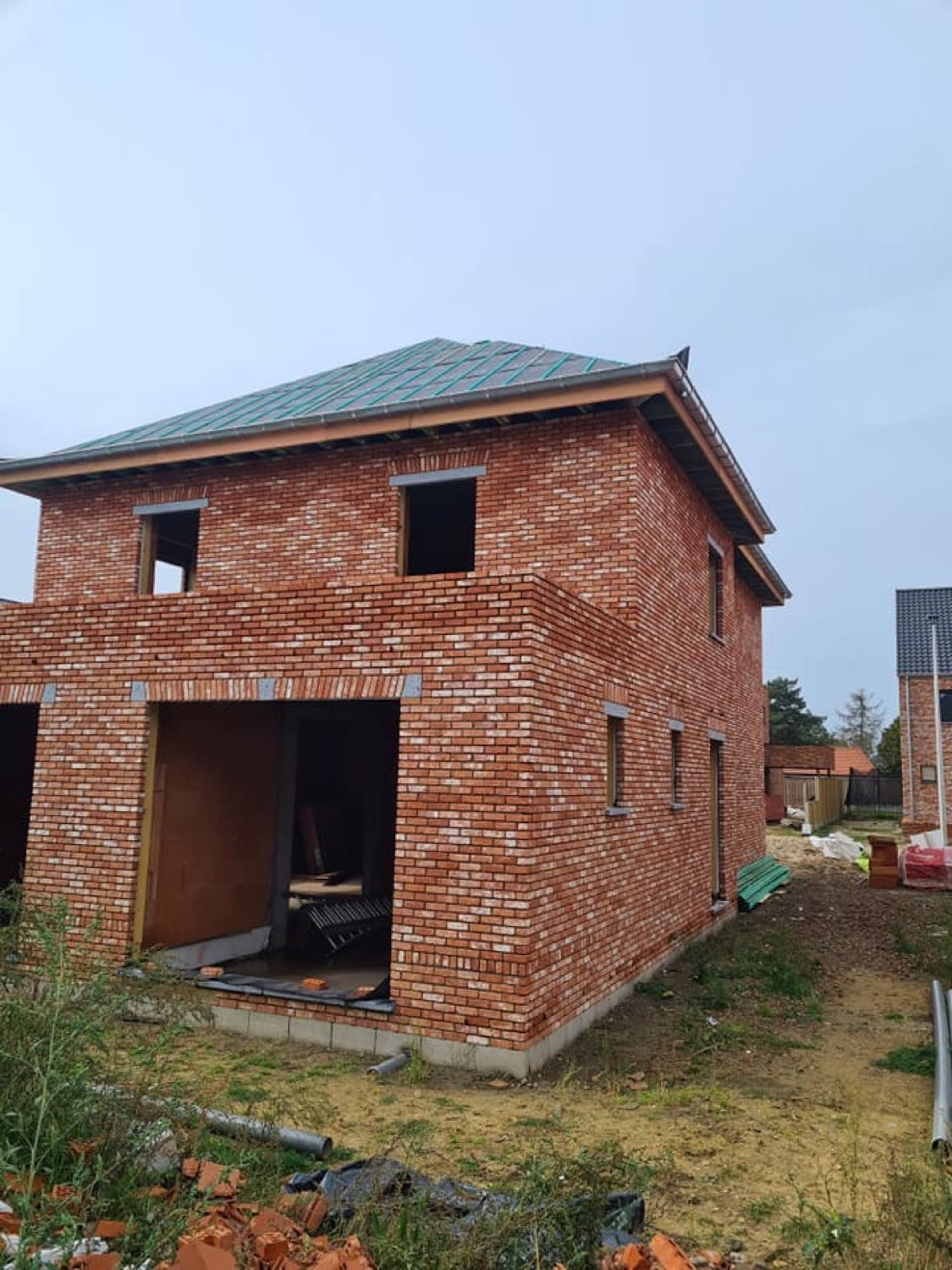 Ruwbouw pastorijwoning in Oudsbergen — bouwschil